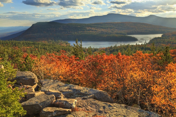 Autumn Day at Sunset Rock