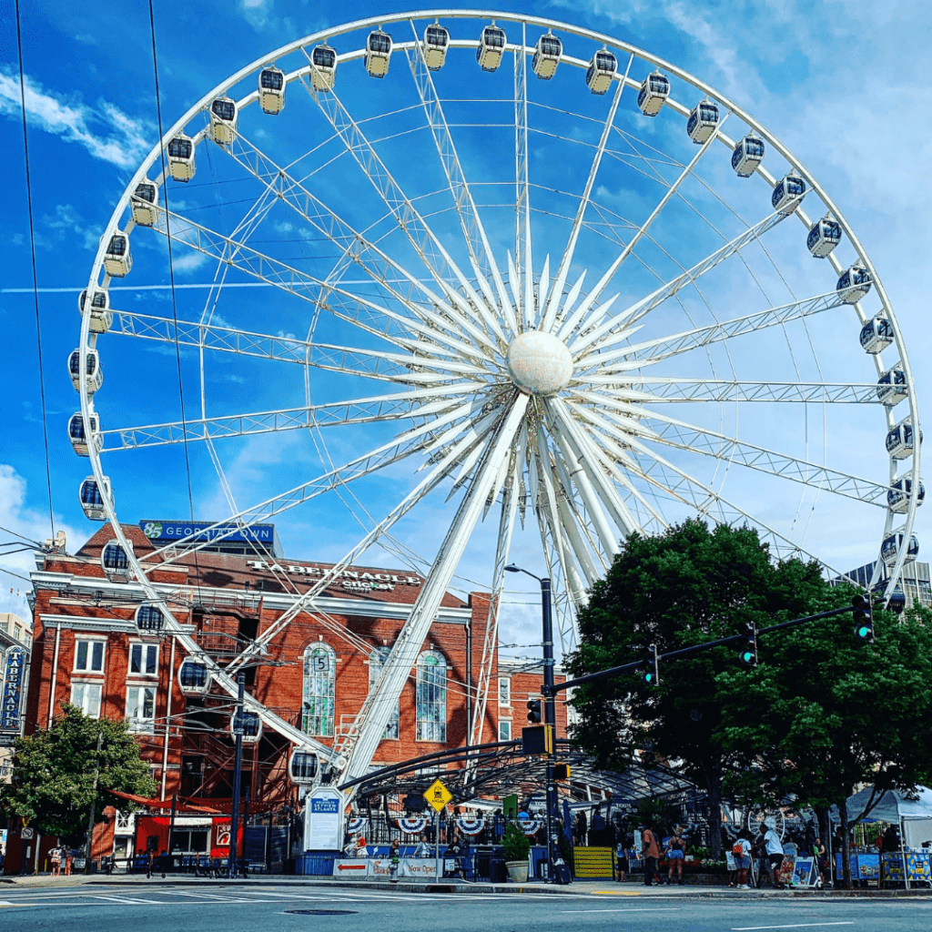 Skyview atlanta ferris wheel