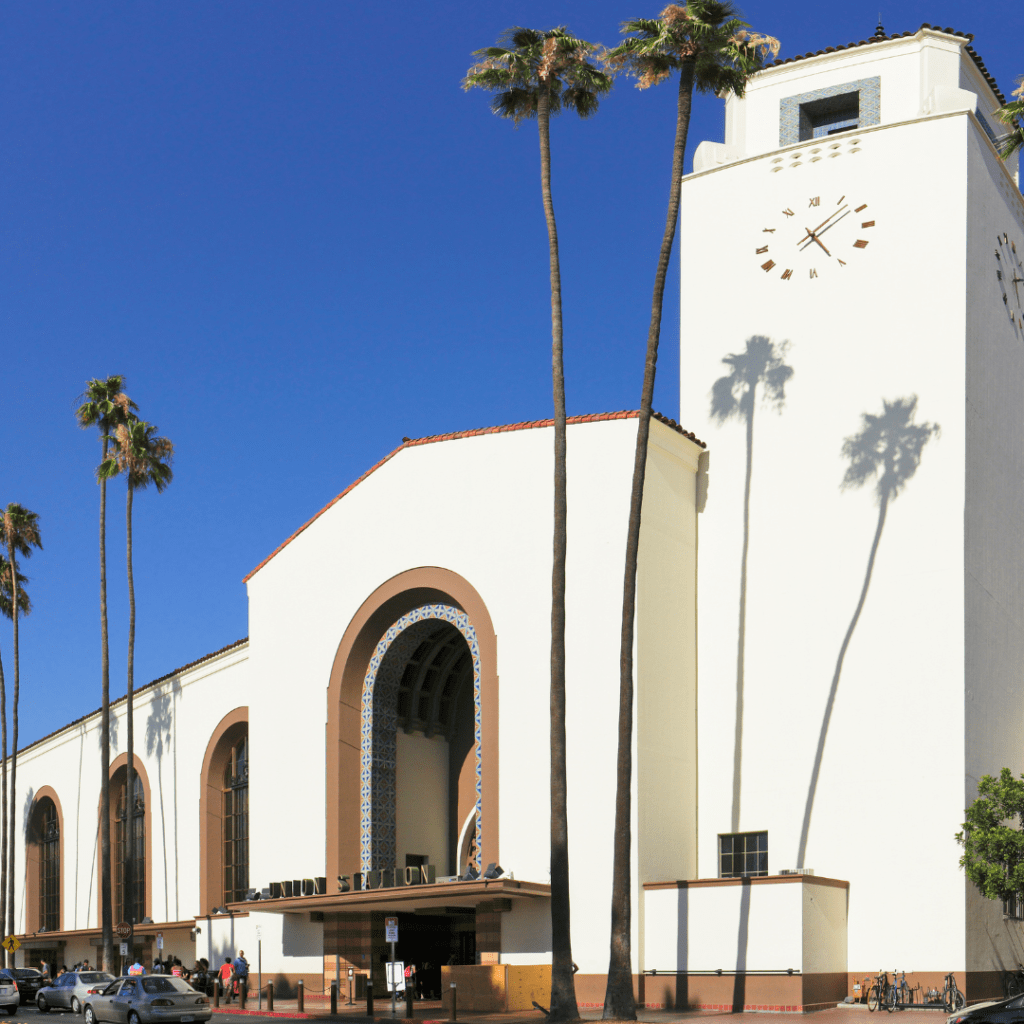 Union station in Los Angeles