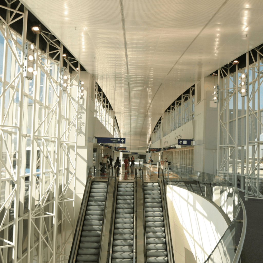 Dallas Fort Worth (DFW) airport interior